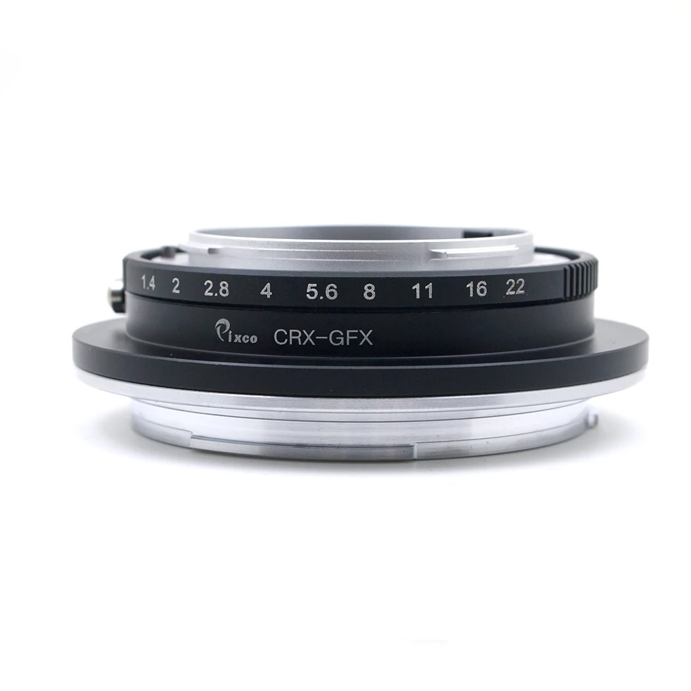 

Pixco Lens Mount Adapter Ring for Contarex (CRX-Mount) SLR Lens to Fujifilm GFX Mount Camera