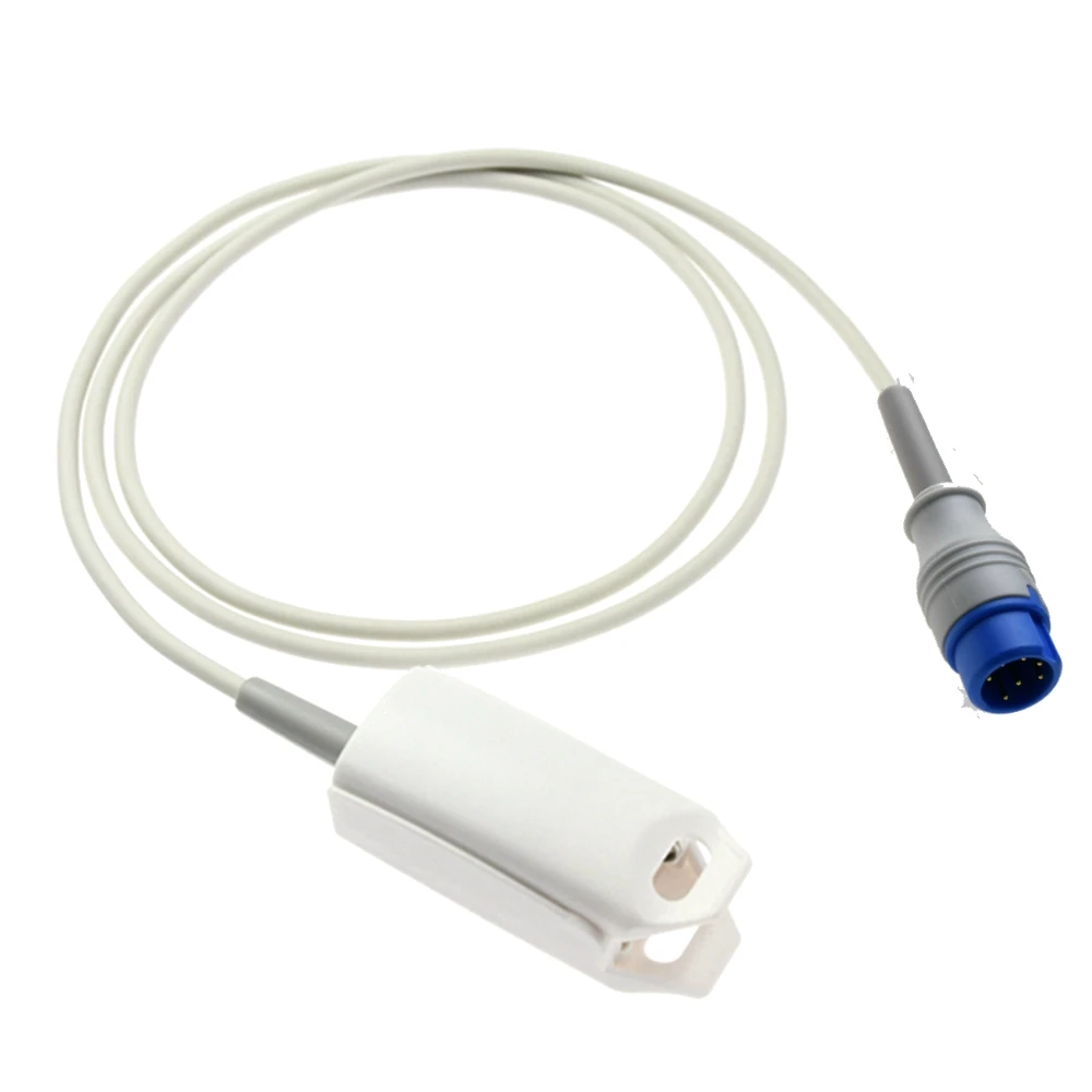 

Совместим с популярным монитором Min*dr*ay MINDRAY T5/T8. Многоразовый сенсорный кабель Spo2 для импульсного оксимазера.