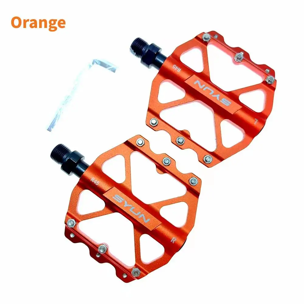 SYUN Colors Bicycle pedal ultra light 3 sealed bearings 9/16 aluminum alloy mountain bike pedals MTB road bike Parts accessories - Image 3