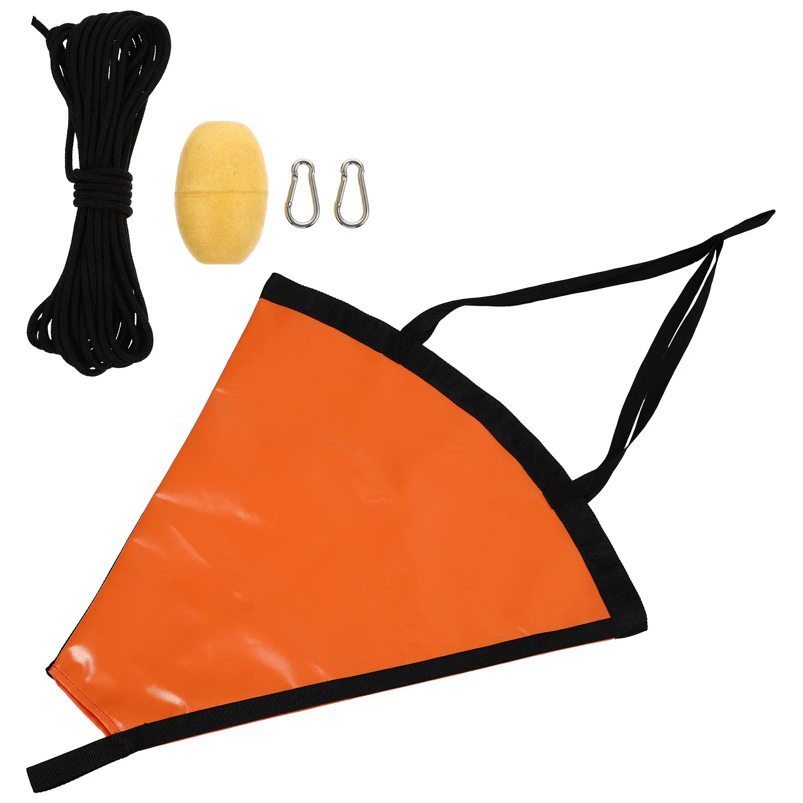 

Комплект из 1 шт. ПВХ анкер-буксировщик (морской якорь-дрог) для моторных лодок, каяков, надувных лодок, парусного спорта, рыбалки, сверхмощный морской тормоз