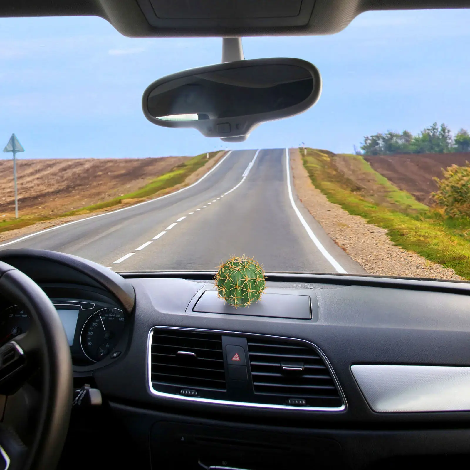 Car Antenna Topper Cartoon Cactus Shape Foam Ball Auto Accessory Exterior Decoration Universal Fit Antenna Ball for Cars view 6