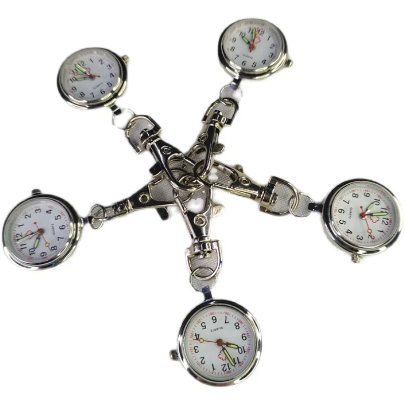 Брелок для медсестры, светящаяся простота, ретро, милые карманные часы для девочек, кварцевые карманные часы, студенческие экзаменационные часы