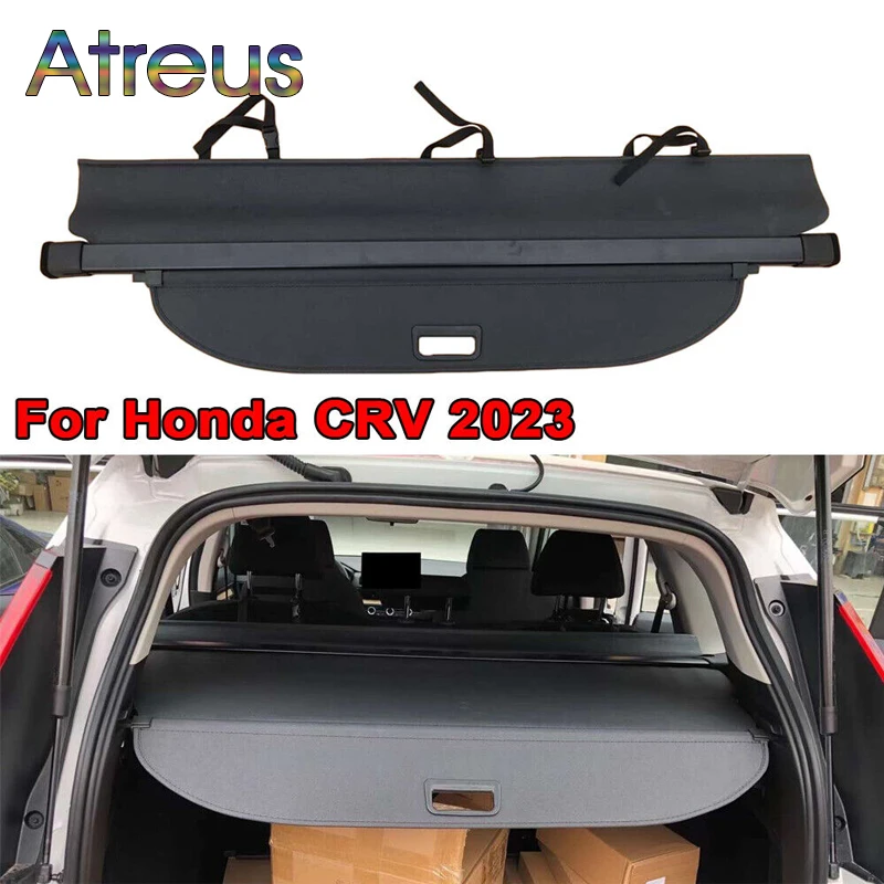 1set Trunk Parcel Shelf Cover for Honda CRV 2023 2024 Retractable Rear Racks Spacer Curtain CR-V Accessories