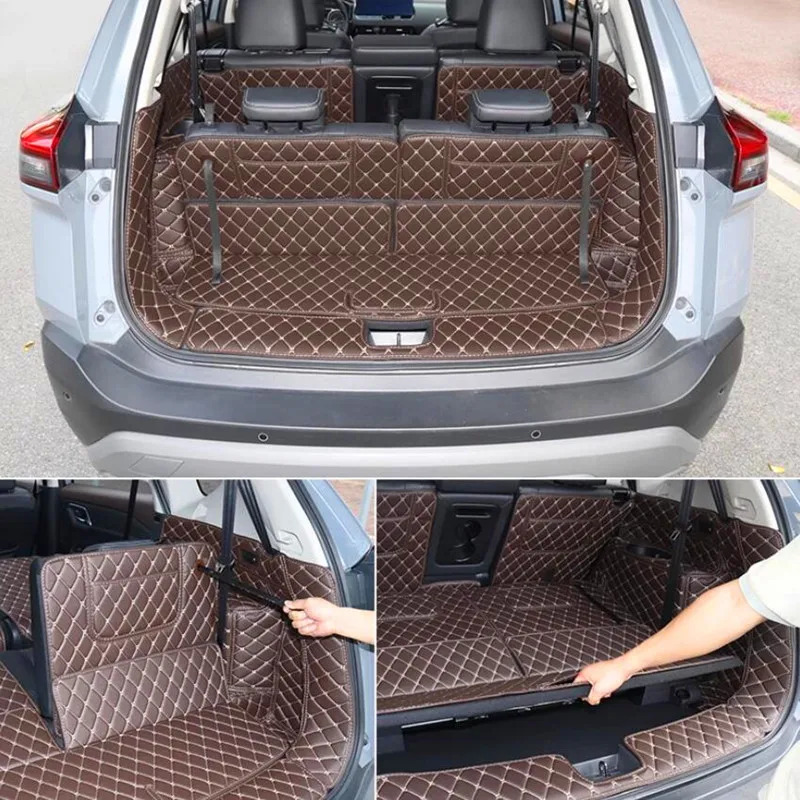 

Top quality! Special car trunk mats for Mitsubishi Outlander 7 seats 2025-2023 cargo liner boot carpets mat for Outlander 2024