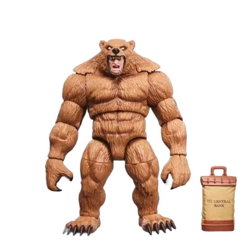 

Genuine Marvellegends Spider-Man Grizzly Man 6 Inches Action Figure Cool Toy Model Garage Kit Anime Peripheral Birthday Gift