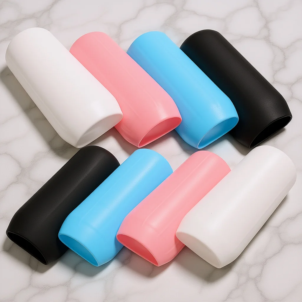 

8 pcs Travel Bottles Covers Silicone Elastic Sleeves For Leak-Proof Shampoo Lotion Containers Protection Capsules
