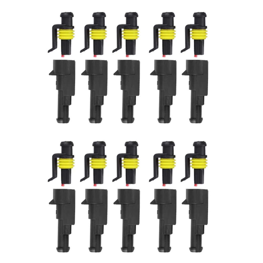 10 Set 1 Pin Way Ca…