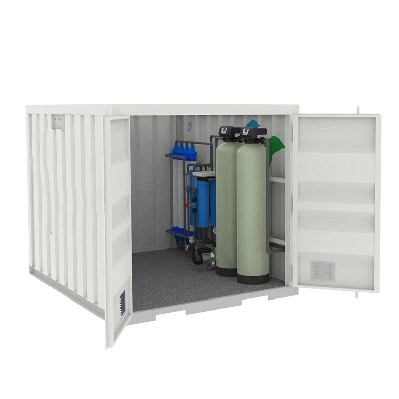 Valigia portatile con filtro per l'acqua di sopravvivenza all'aperto Sistema di depurazione dell'acqua Uf Watermaker con pannelli solari Sistema di acqua compatto