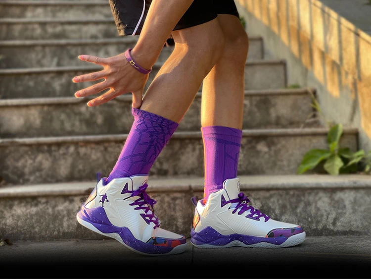 Basketball Socken Professionelle Outdoor Sport Lange Röhre Radfahren Männer Frauen Strümpfe Hohe Handtuch Anti Slip Basketball Socken Pack – Detail 11