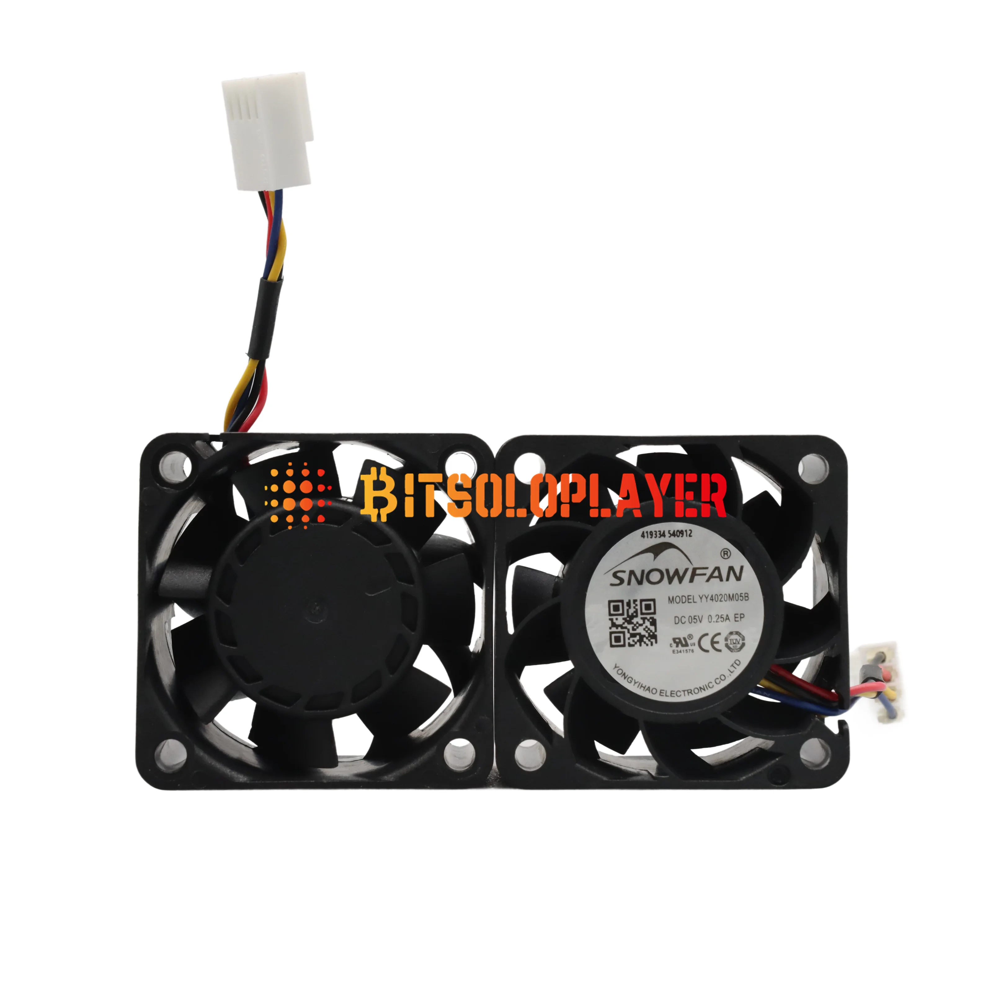 40*40*20mm Cooling Fan For Over Clock Bitaxe Gamma Supra Ultra 401 601 Open Source Miners