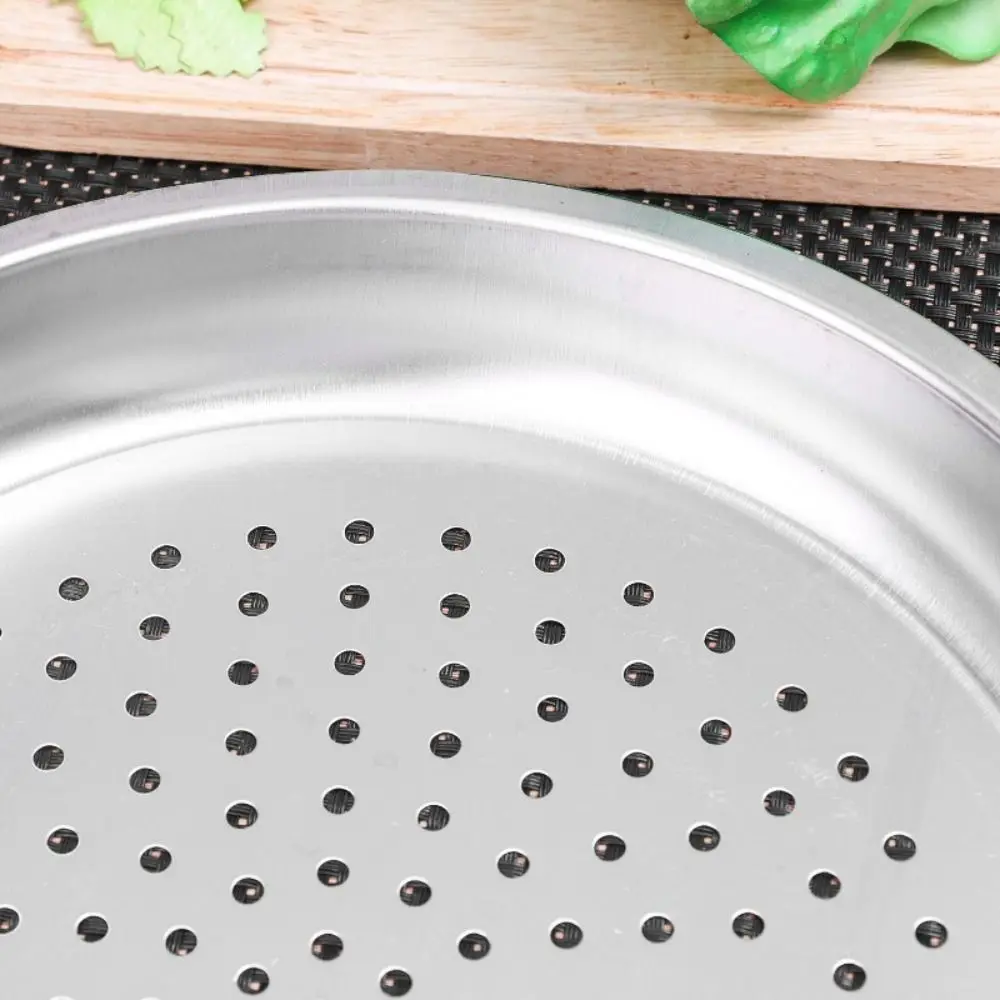 28/30/32/34cm New Dumplings Fish Steaming Tray Stainless Steel Thickened Steamer Cooking Gadgets Steaming Rack