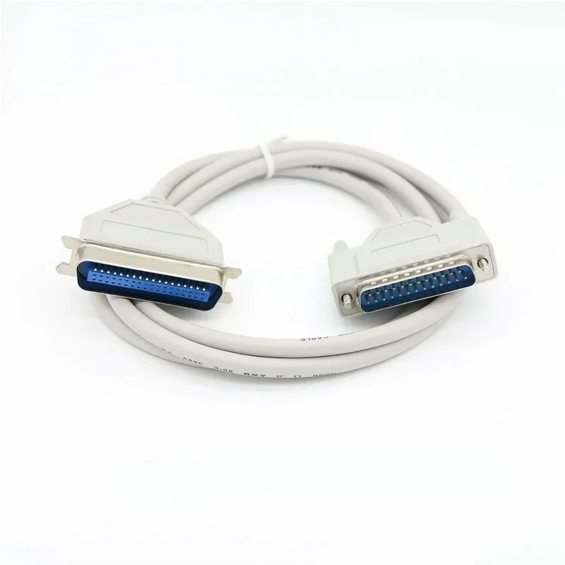 25Pin DB25 Parallel Male To Female LPT Printer DB25 M-M Cable DB25 To 36 Printer  Computer Cable Printer Extending Cable