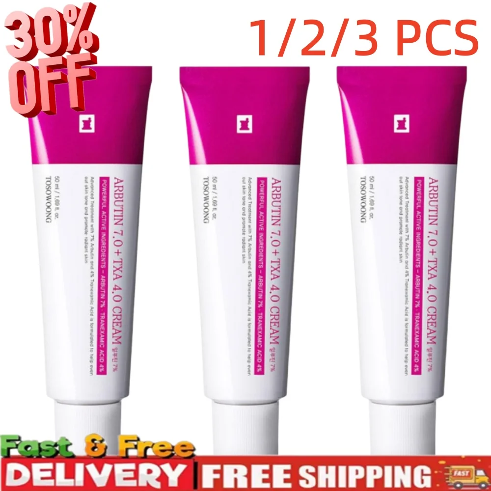 Crema Tosowoong Arbutin 7.0 + TXA 4.0 50ml - Aclarante y Reductora de Manchas Oscuras, con Poderosos Ingredientes Activos, Cuidado de la Piel Coreano