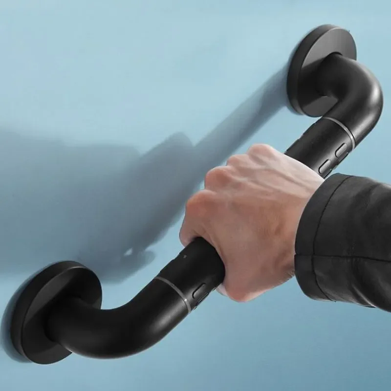 

Black Safety Grab Bars Stainless Steel Bathroom Handrail for Elderly Disabled Wall Mount Anti-slip Toilet Bathtub Shower Handle