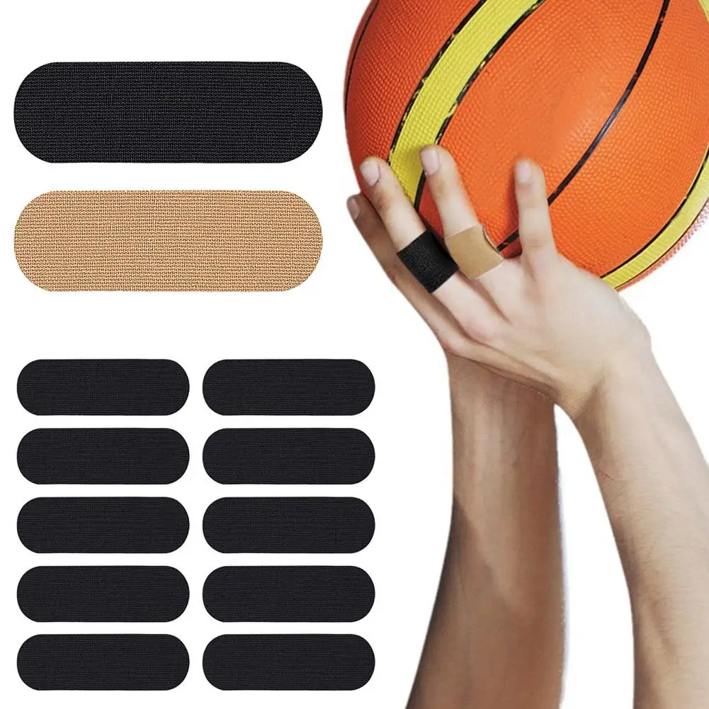 

10PCS Self-Adhesive Finger Guard For Bowling Throw Elastic Band For Basketball Shooting Finger Protection Tape For Weightli Q7P5