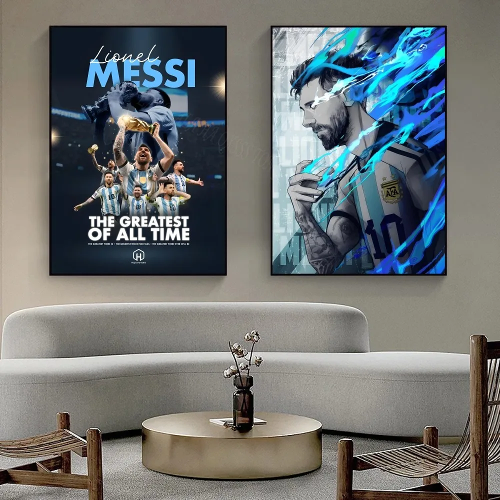 Messi Poster Wall Art Home Decor Room Decor Digital Painting Living Room Restaurant Kitchen Art