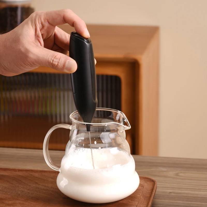 Electric Milk Frother Handheld Blender Foam Maker Mixer Coffee Cream Cappuccino Drink Frothing 