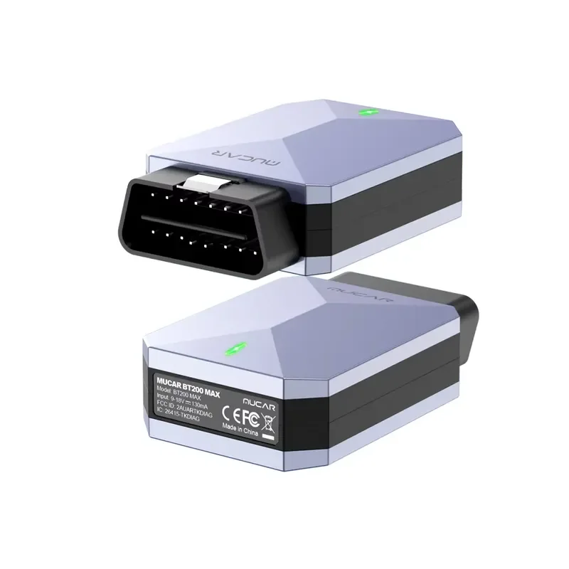 BOLRZO MUCAR BT200 Max Automatic Onboard Diagnostics 2 Scanner ELM327 CANFD Bidirectional Tool 15 Reset Full System
