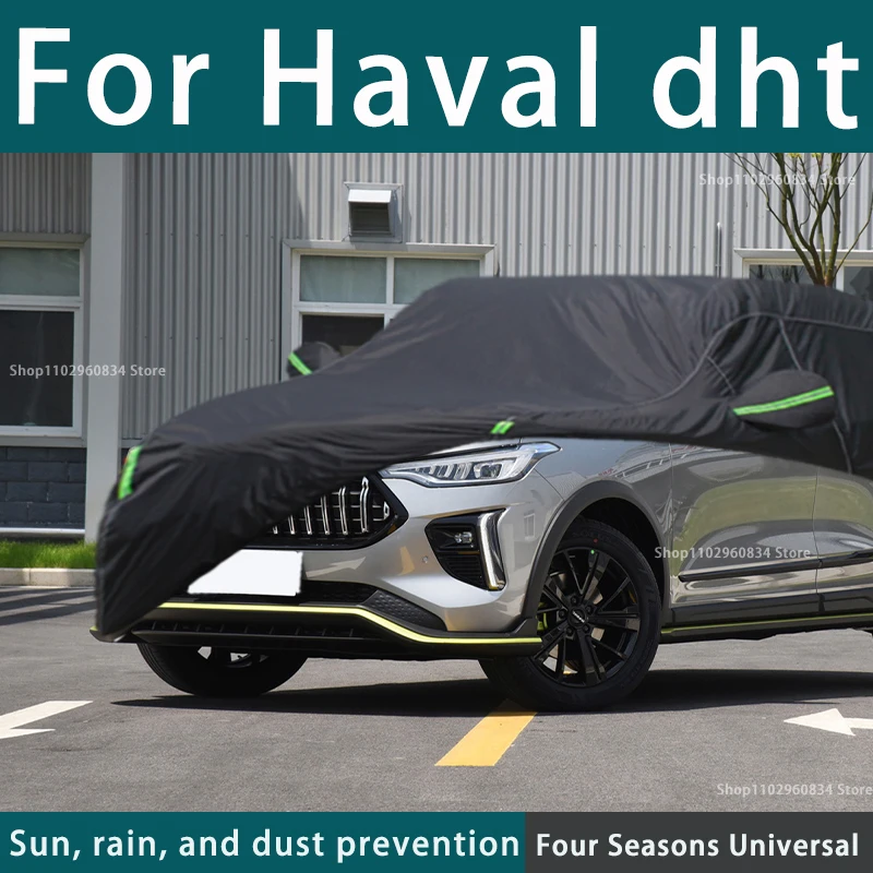 

FOR Haval dht Car Cover Outdoor Protection Full Car Covers cooling Cover Sunshade Waterproof Dustproof car Accessories