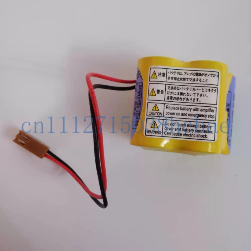 Original BR-2/3AGCT4A 6V for FANUC machining center backup battery yellow plug