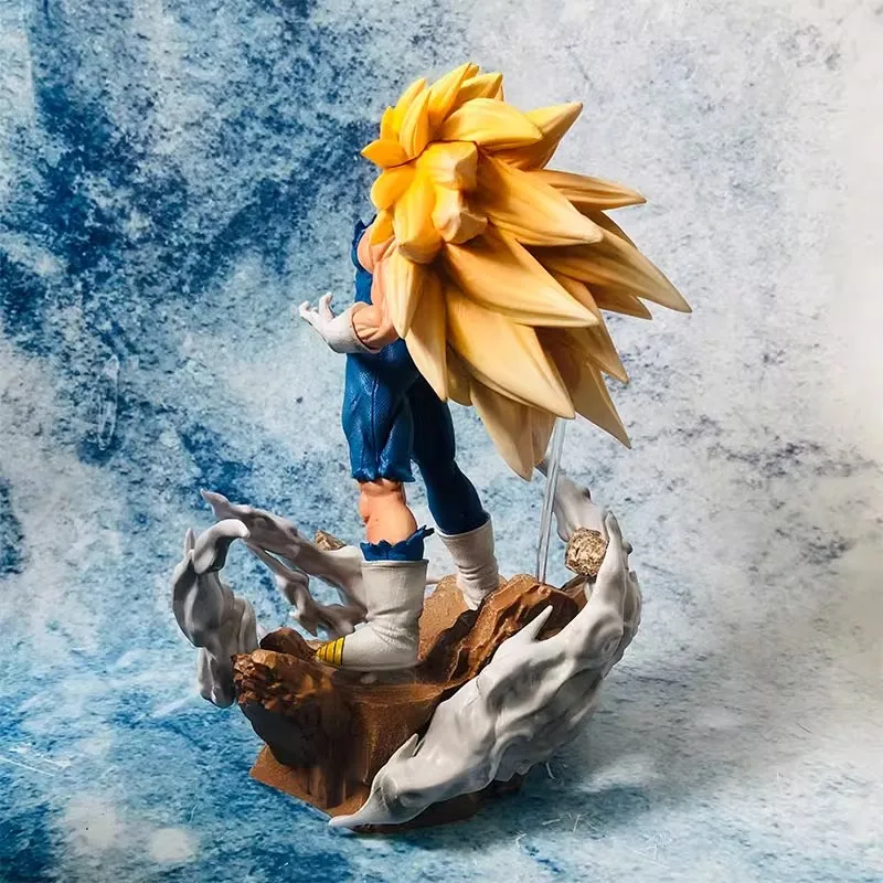 36cm Anime Drachen ball Super Saiyan Vegeta Figur PVC große Sammlung Modell Ornament Geschenk Aktion Statue Spielzeug Peripherie für Kinder