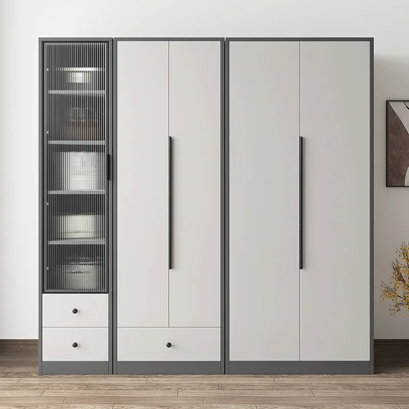 

Гардероб, хранилище в спальне, шкаф для хранения, бытовой двухдверный шкаф с распашной дверью