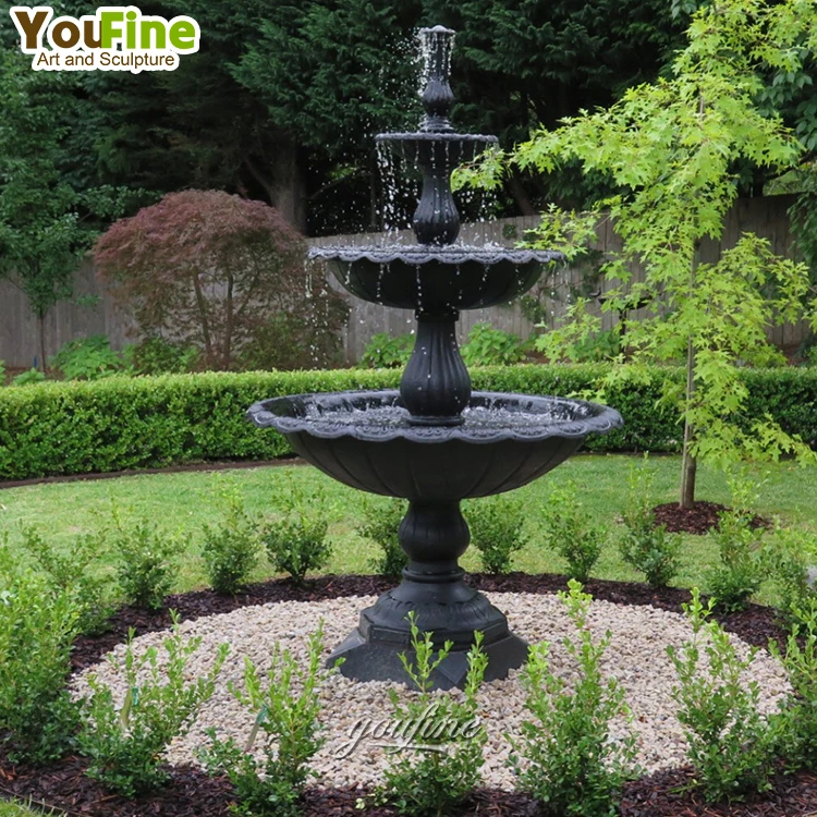 Large Antique Garden Statues Sculptures Bronze Water Fountain Outdoor Decor