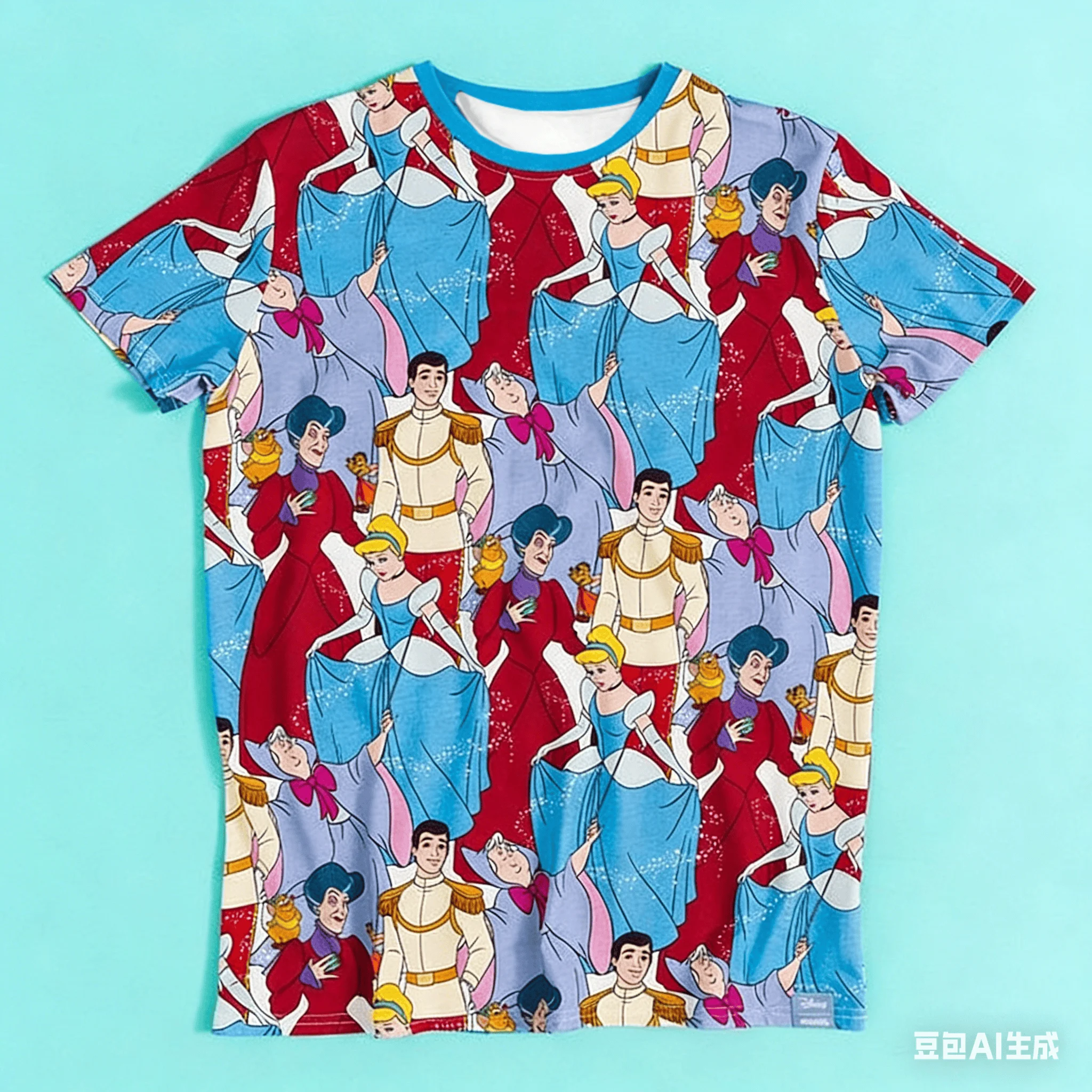 

Все, собирайтесь! Футболка с 3D-принтом Princesses Gone Wild Disney Chaos Graffiti для взрослых и детей, для родителей и детей, для друзей