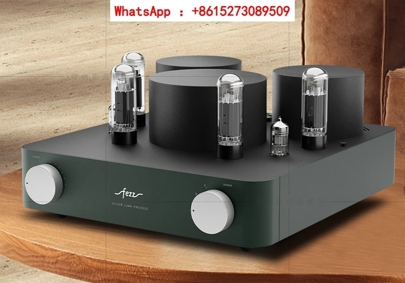 Luxury version of biliary amplifier combined with electronic tube amplifier