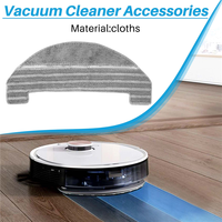 3Pcs Mop Cloth For Proscenic M8 PRO/ Ultenic T10 Robot Vacuum Cleaner Household Cleaning Tools Accessories Replacement-Y48A