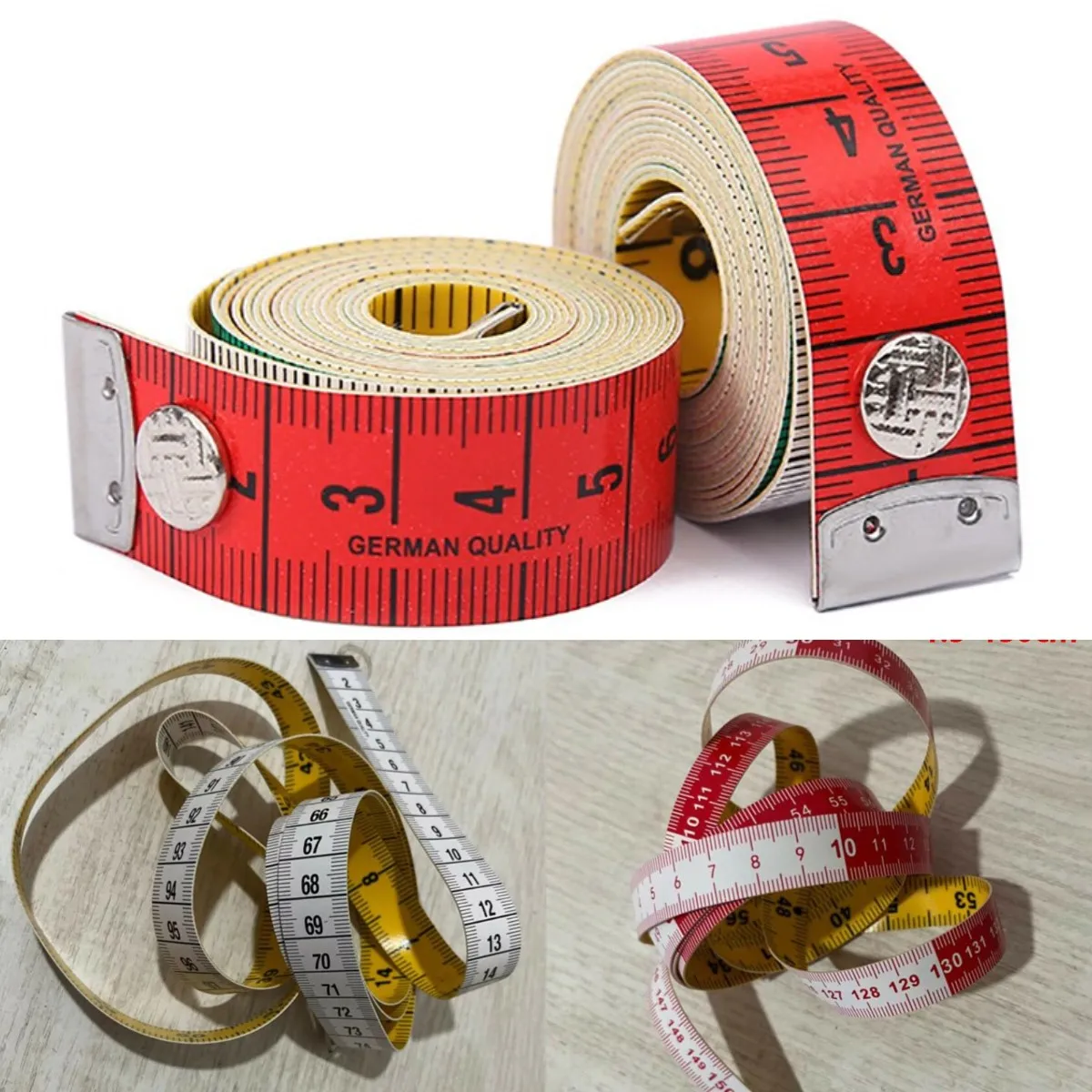 150/200cm Double-sided Body Measuring Tape Ruler Sewing Tailor Tape Mini Seamstress Measure For Sewing Meter Sewing Measure Tape