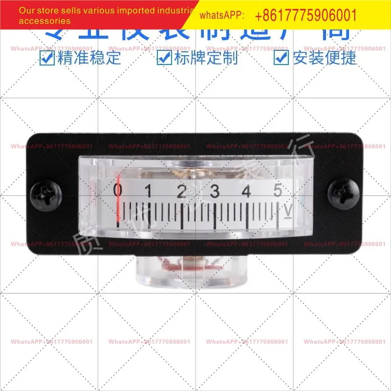 Pointer slot type Percentage load meter Amplitude meter DC 5V voltmeter Ultrasonic mask machine