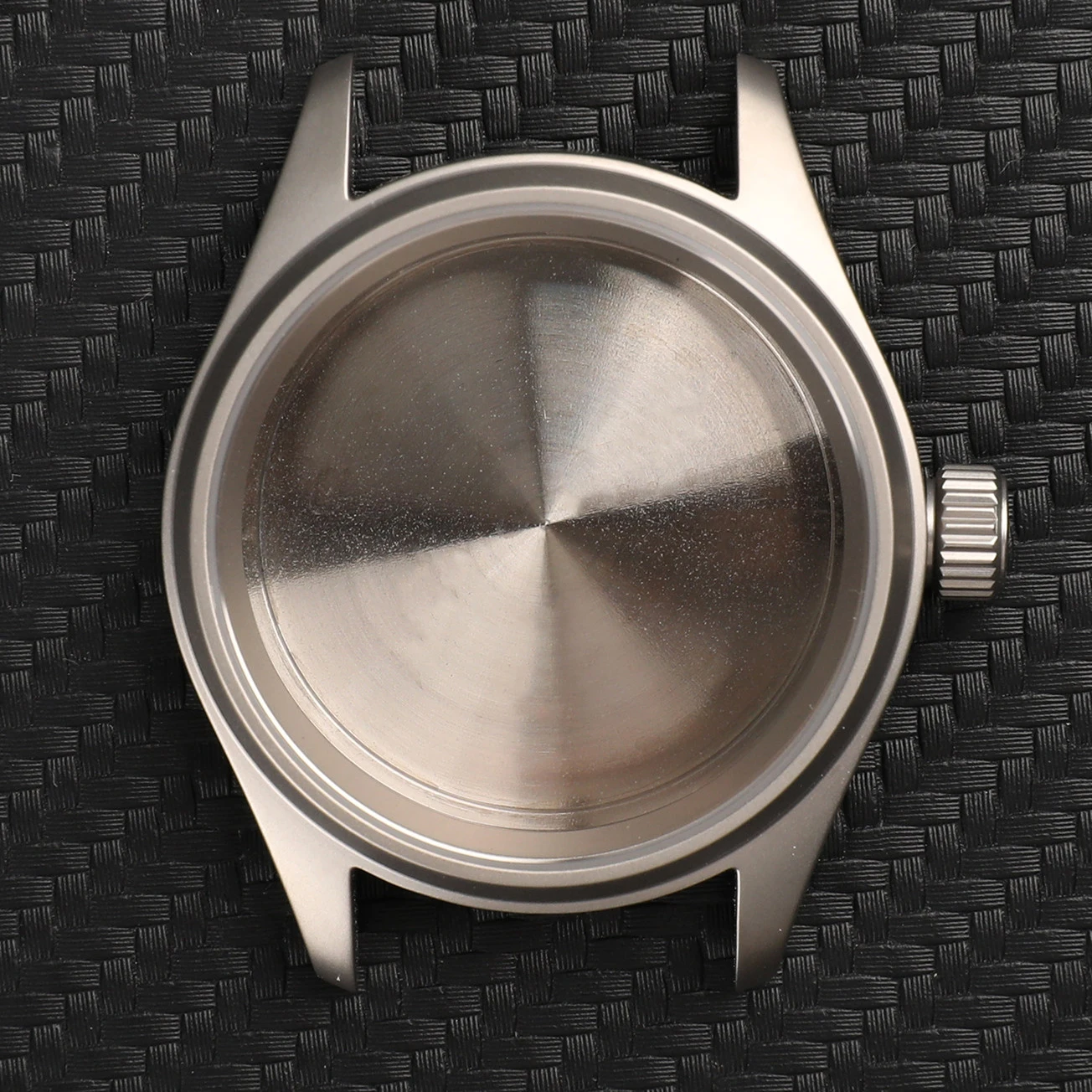 High Quality 36mm Titanium Alloy Watch Case 28.5mm Dial for VH31 Quartz Movement Sapphire 10BAR Nylon Strap Mod Parts image 3