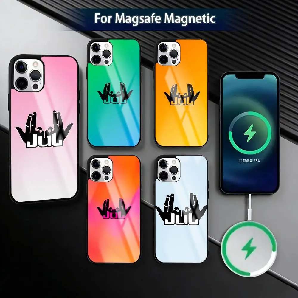 

Rapper JuL C'est P-Pas D-Des Lol Phone Case For iPhone17,16,15,14,13,12,11 Plus,Pro Magnetic with Magsafe Wireless Charging