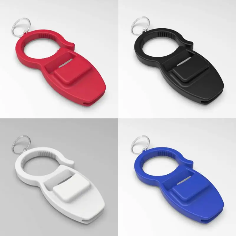 1/5PCS Beer Bottle Opener Kitchen Accessories Tools Bottle Opener Durable Kitchen Tools 3 In 1 Multifunction Black Can Opener