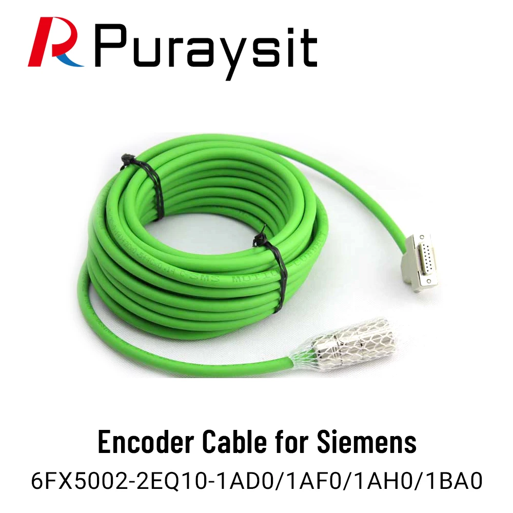 Puraysit Servo Motor Encoder Cable 6FX5002/8002-2EQ10-1AD0 6FX5002-2EQ10-1AF0 6FX5002-2EQ10-1AH0 6FX5002-2EQ10-1BA0 for Siemens