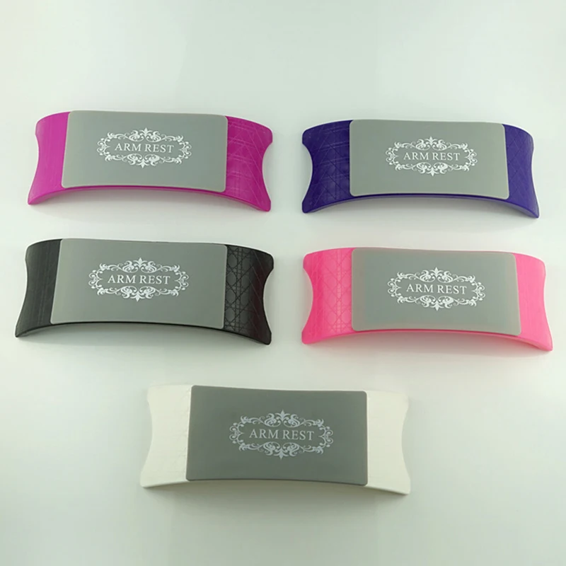 راحة ذراع الأظافر ، راحة اليد للأظافر سيليكون مانيكير وسادة اليد عدم الانزلاق طاولة مكتب ، الوردي ، أسود ، أبيض ، الأرجواني ، ارتفع الأحمر