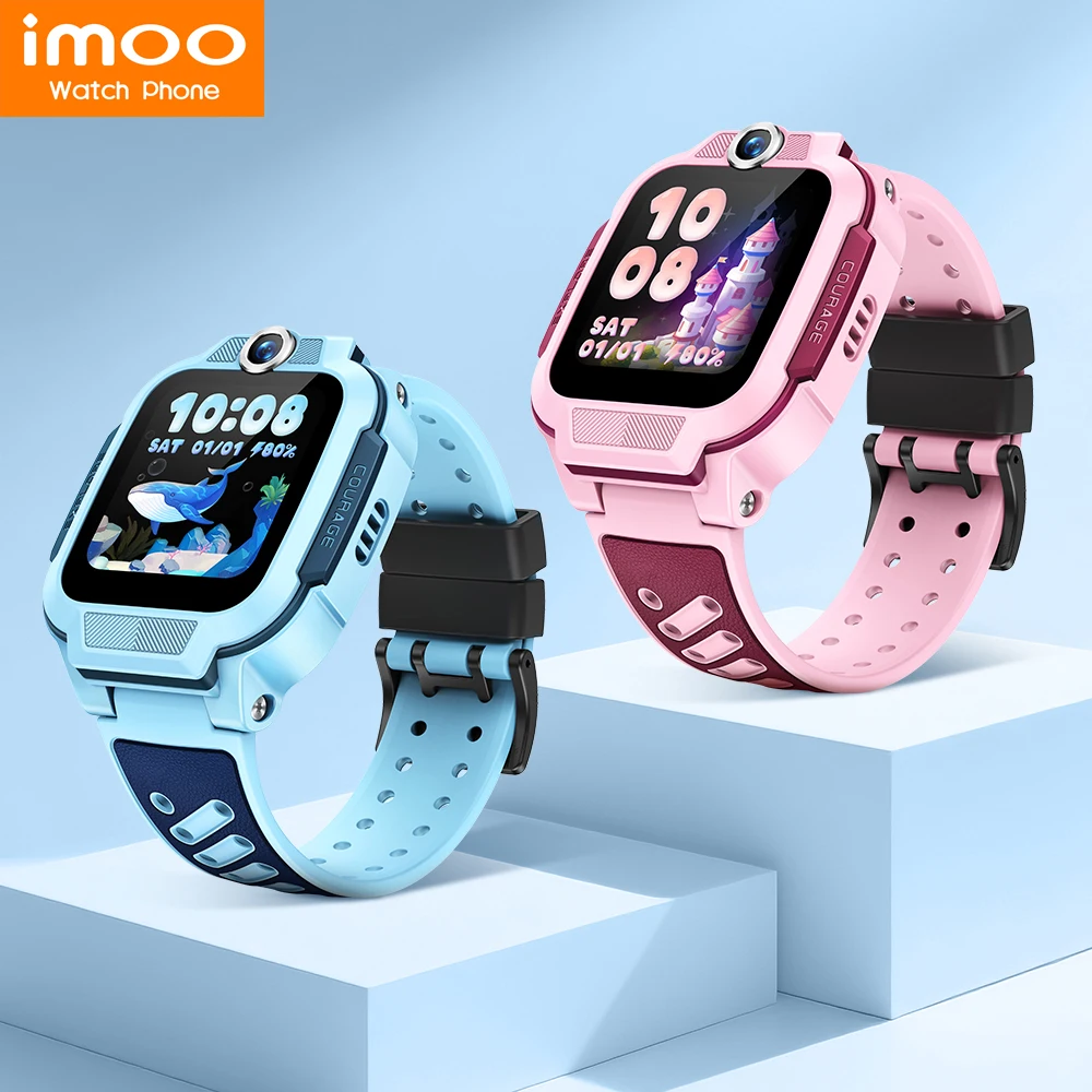Imoo Z3 Uhr für Kinder, Kinder-Smartwatch mit GPS-Tracker, Kinder-Telefonuhr, Videoanruf, Schulmodus, SOS, IP68 Wasserdicht