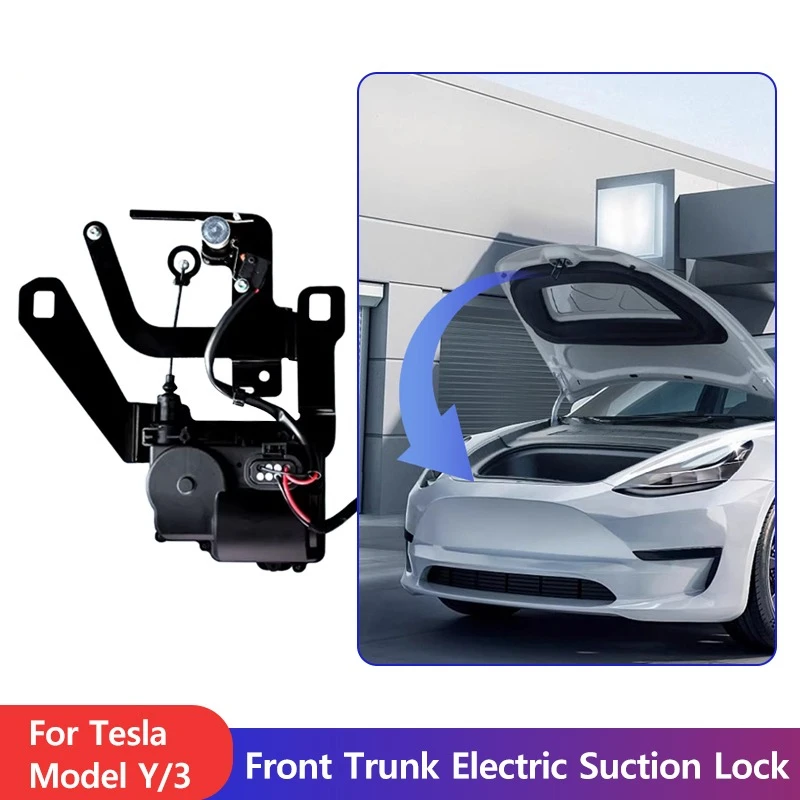 

Electric Soft Close Power Frunk Lock for Tesla Model 3 Y 2021-2026 Highland Juniper Front Trunk Automatic Suction Closer