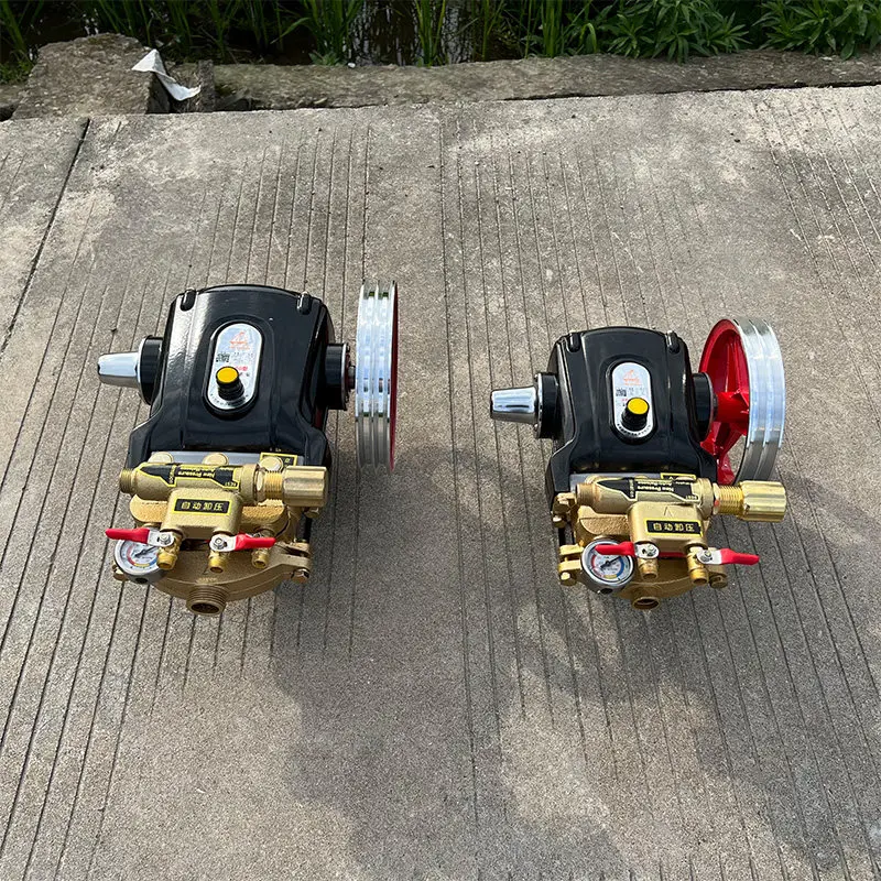 Agricultural Triplex Plunger Pump 21 26 60, Motorized Sprayer, High‑Pressure Electric & Fuel Driven Self‑Priming Water Pump