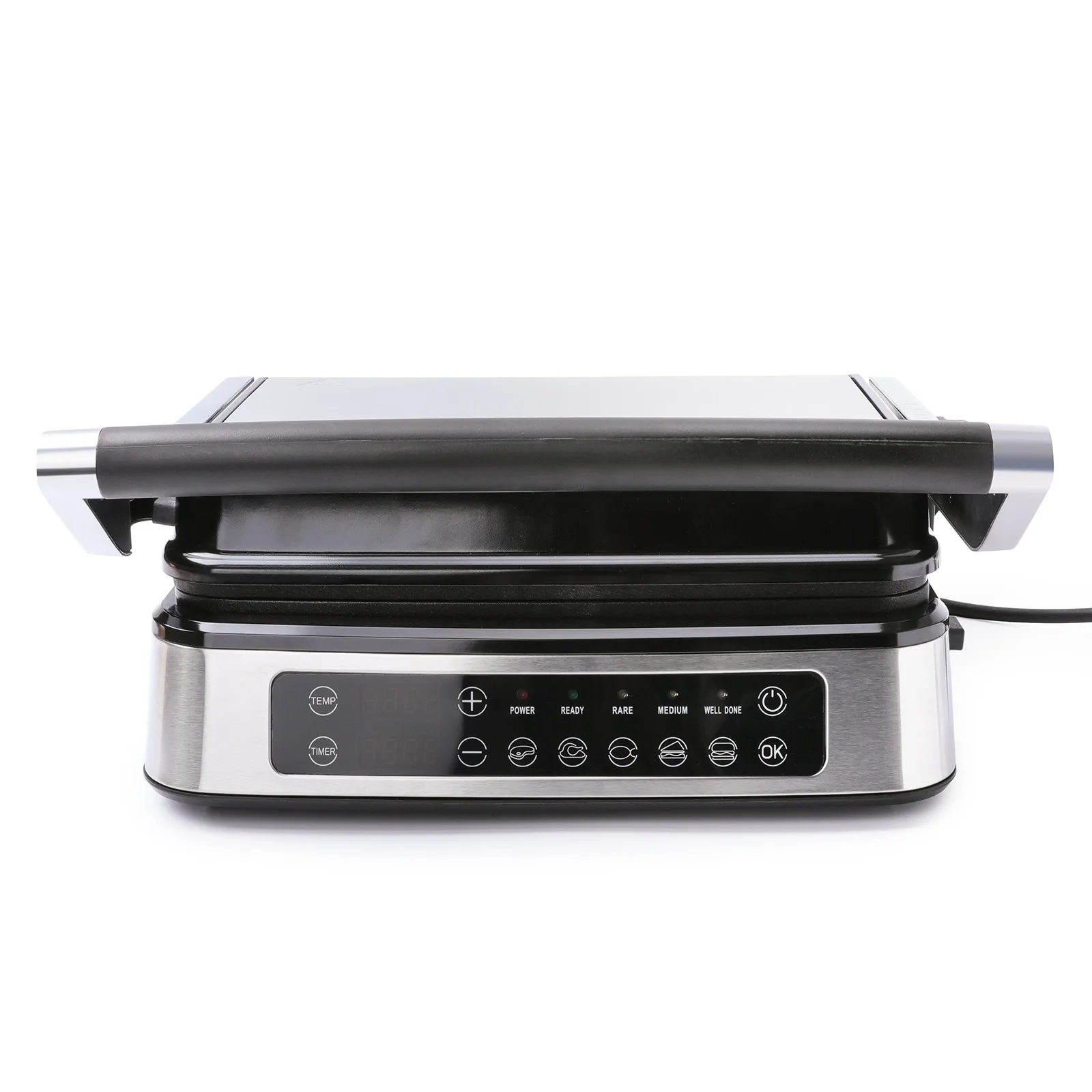 2-in-1 magnetic suction plate frying steak machine touch screen sandwich machine frying machine