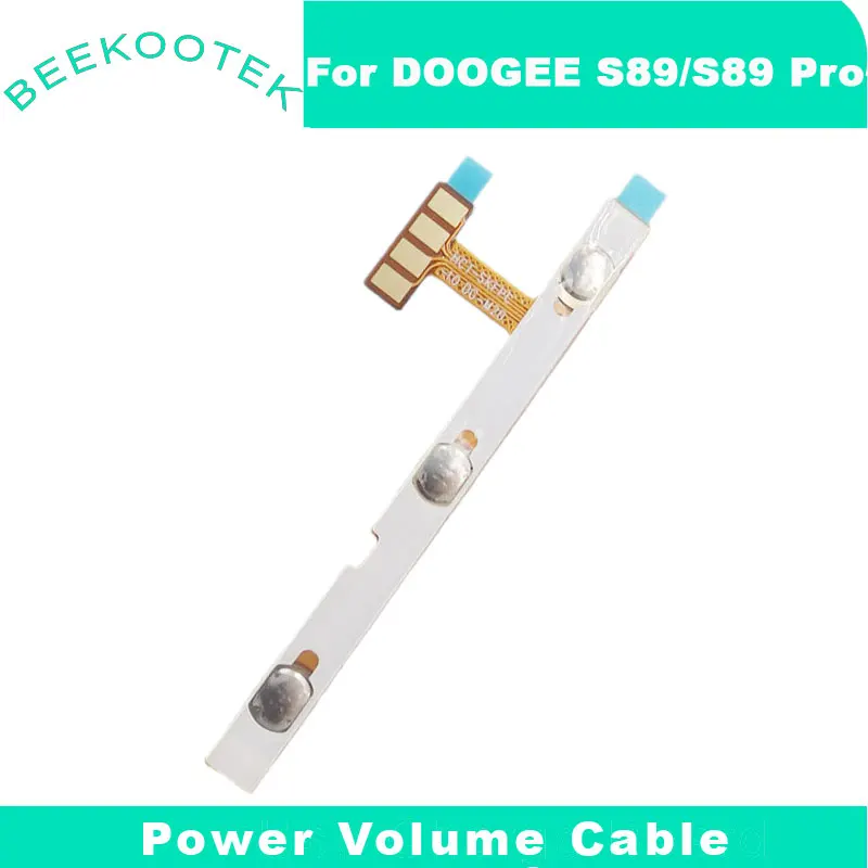 New Original Doogee S89 S89 Pro Power Volume Custom Button Cable Flex FPC Accessories For Doogee S89 Pro Smart Phone