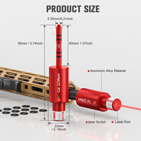 Pistol and rifle dry fire laser Cal 223Rem laser training tool - hunting accessories training shooting calibrat.