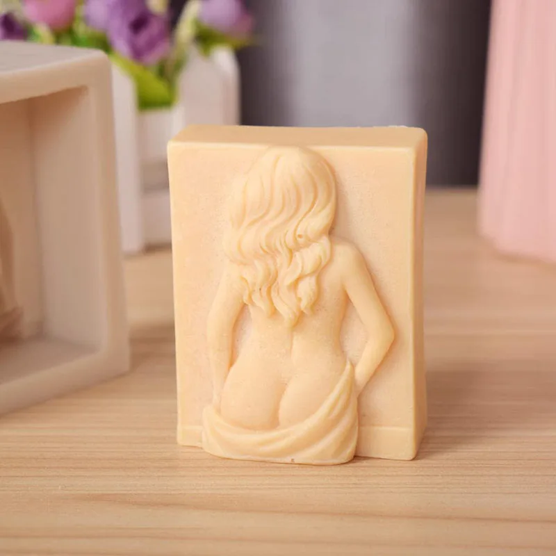 Female Naked Body Mold, Nude Women Body Mold for Clay Soap Mould for Resin Pendant Plaster Carving Gift Home Decoration view 6