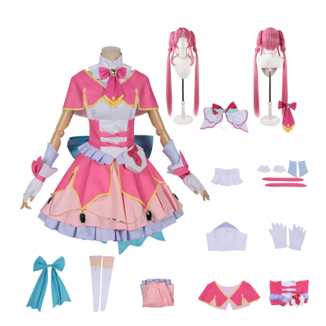 

Star Detective Precure Akechi Anna Cosplay Costumes Wig Full Set