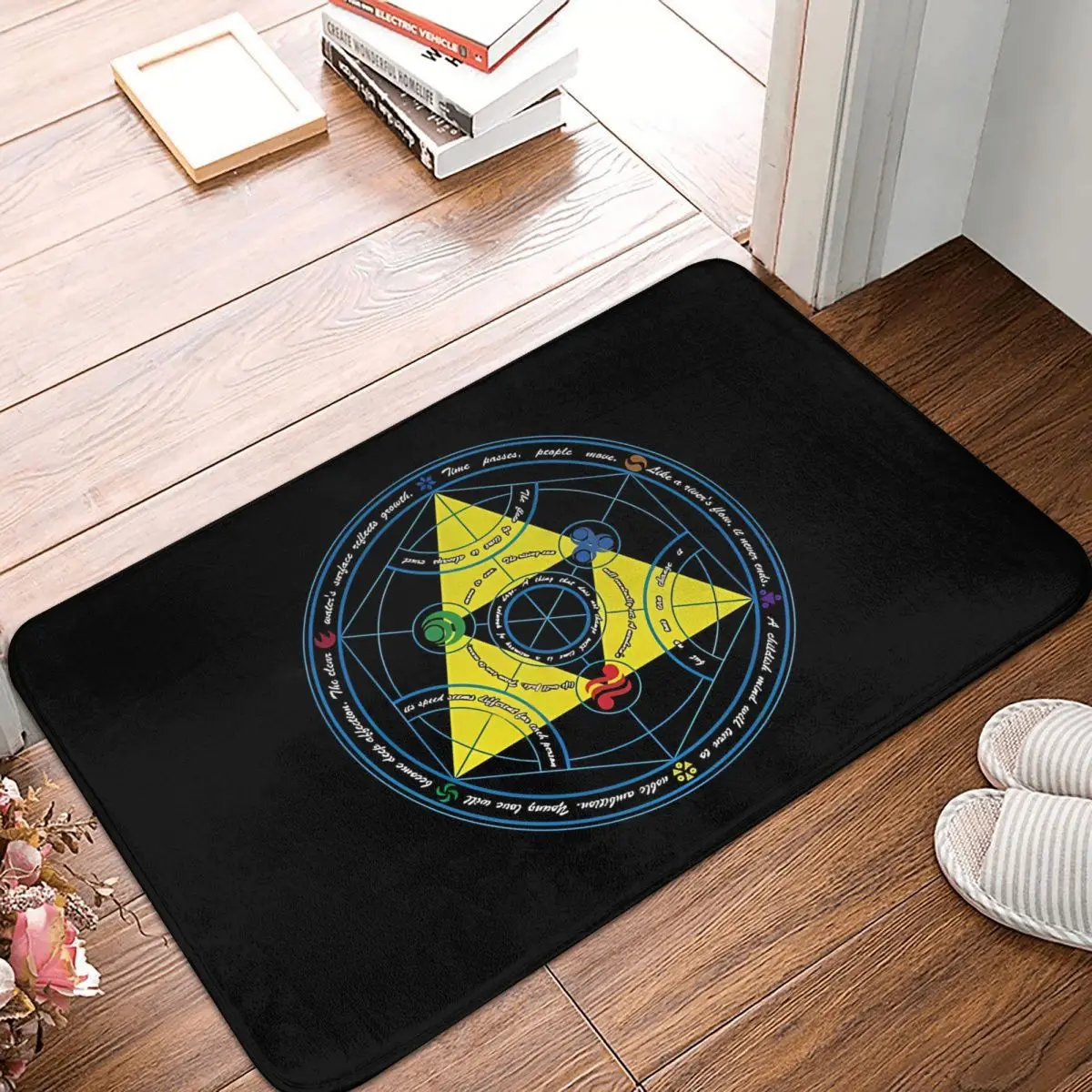 Transmutation Of Time Game Non-slip Doormat Carpet Living Room Kitchen Mat Outdoor Indoor Modern