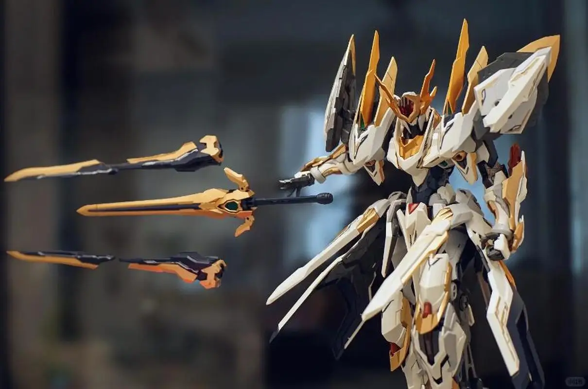 New Yuan Ling Huang Di Ying Loong 1/100 Mg Contains Platform And Water Stickers Alloy Skeleton Mecha Assembly Model Kit Toy