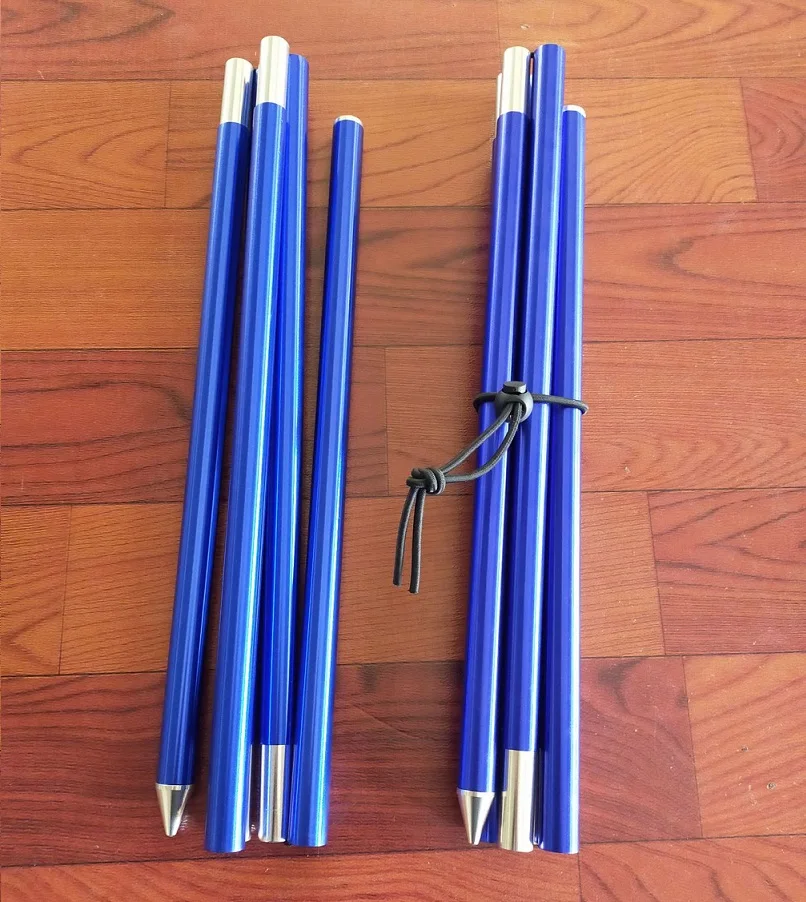 Imagem -03 - Alumínio Liga Toldo Rod para Camping Outdoor Tent Shelter Rod 2m 2.4m