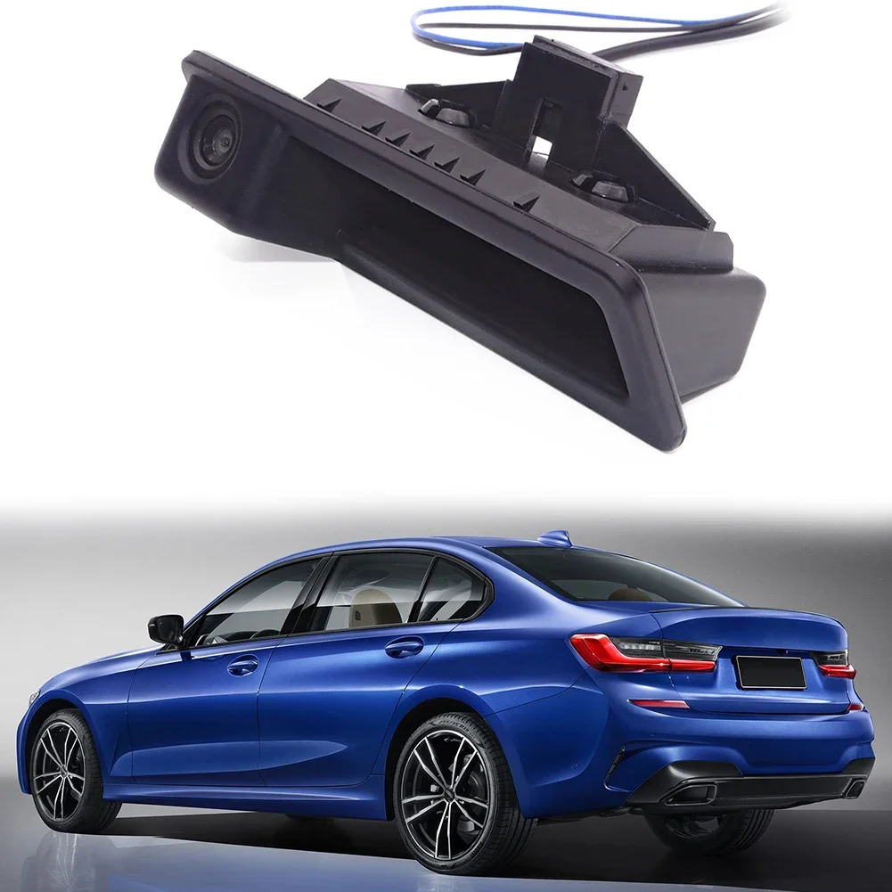 

Fits For BMW E60 E61 E70 E71 E72 E82 E88 E84 E90 E91 E92 E93 1 X Reverse Camera 1/4" Colour Sharp CCD