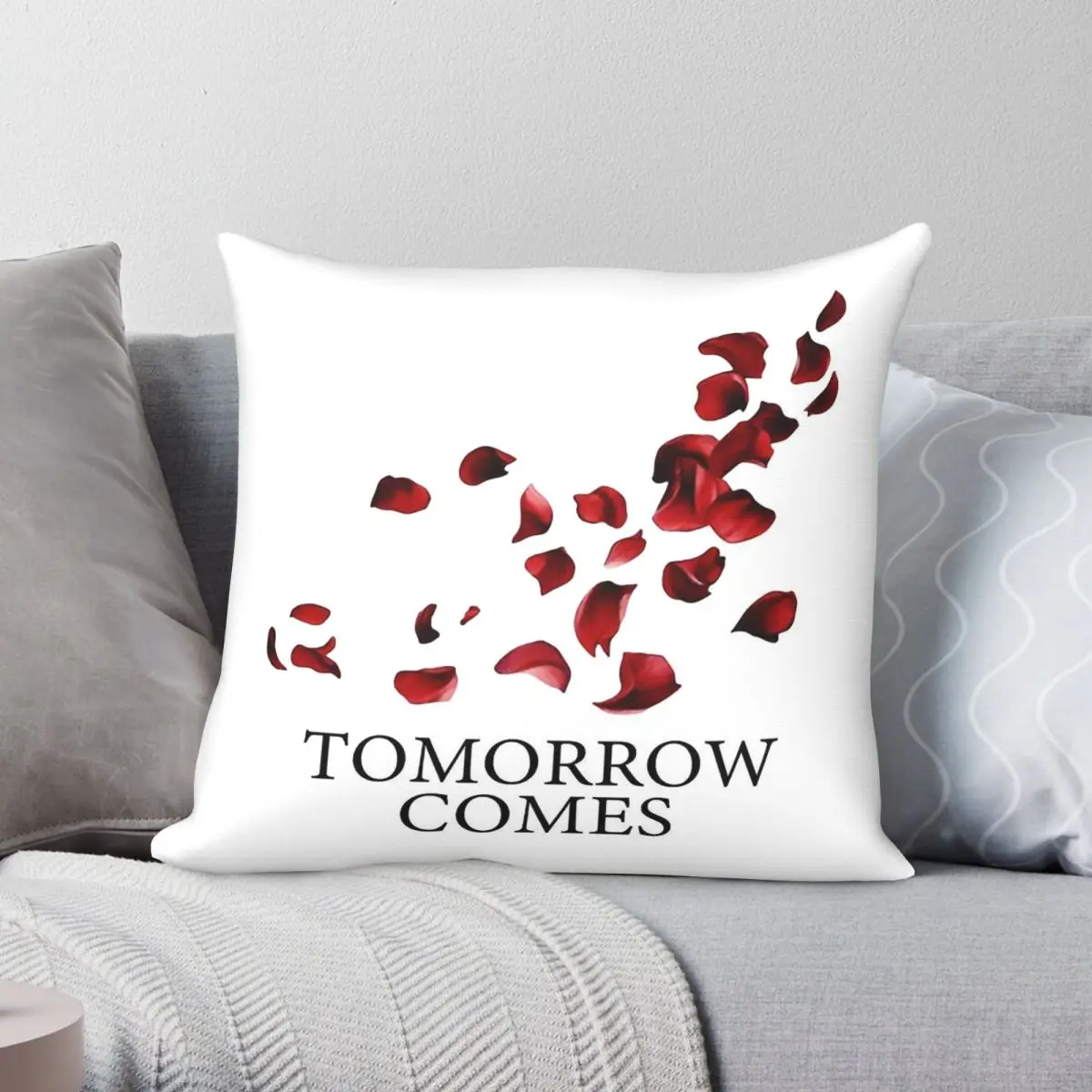 Tomorrow Comes Clair Obscur Expedition 33 Square Pillowcase Polyester Linen Velvet Pattern Zip Pillow Case Sofa Cushion Cover
